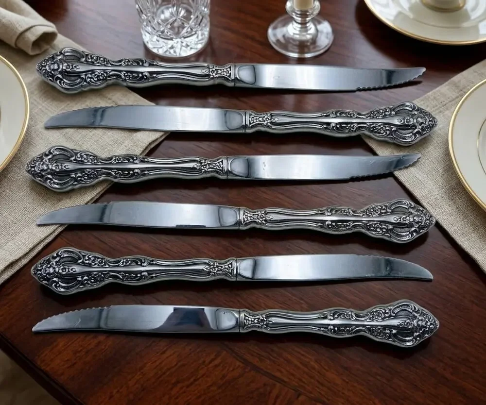 Oneida Michelangelo Stainless Steak Knives 9